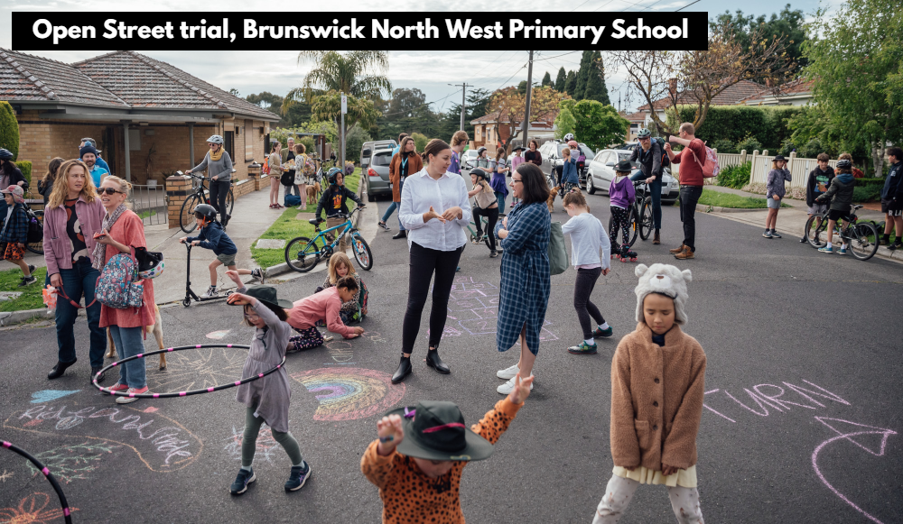 Victoria Walks story about Open Street trials at schools to encourage walking and cycling